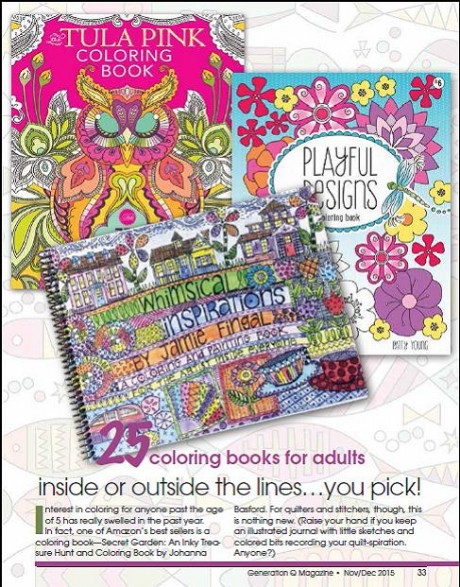 GenQ 25 Coloring books