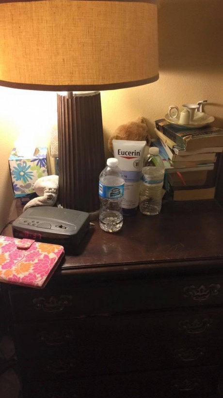 Leslies bedside table